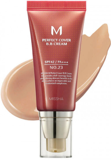 BB крем для лица «M Perfect Cover B.B Cream», оттенок 23