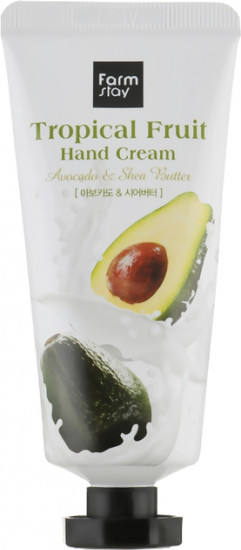 Крем для рук с авокадо «Tropical Fruit Hand Cream Avocado»