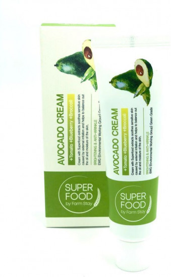 Крем для лица «Avocado Cream Super Food»