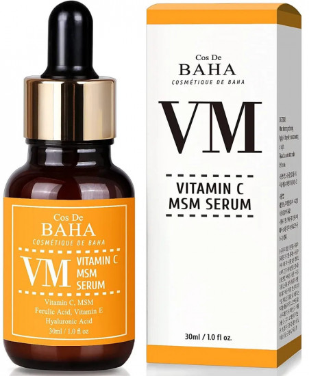 Сыворотка для лица с витамином C осветляющая «Vitamin C MSM Serum»