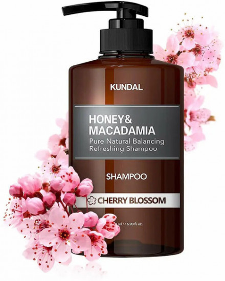 Шампунь для волос безсульфатный «Honey & Macadamia: Cherry Blossom»