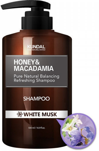 Шампунь для волос безсульфатный «Honey & Macadamia: White Musk»