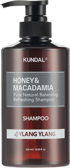 Шампунь для волос безсульфатный «Honey & Macadamia: Ylang Ylang»