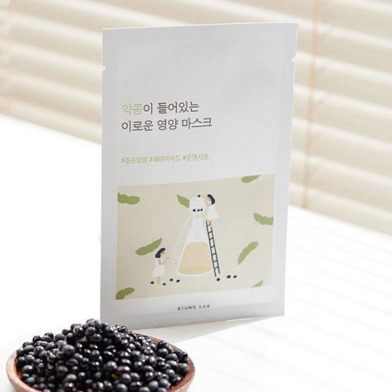 Маска для лица тканевая питательная «Soybean Mask»