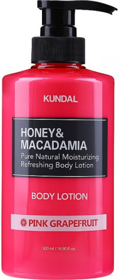 Лосьон для тела «Honey & Macadamia Pure Body Lotion Pink Grapefruit»