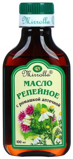 Масло репейное с ромашкой аптечной