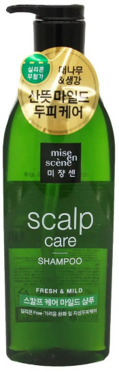 Укрепляющий шампунь от выпадения волос «Scalp Care Fresh and Mild Shampoo»