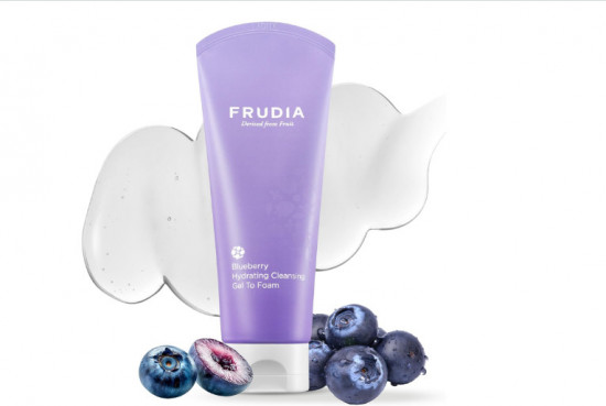 Увлажняющая гелевая пенка для умывания лица с экстрактом черники «Hydrating Cleansing Gel to Foam»