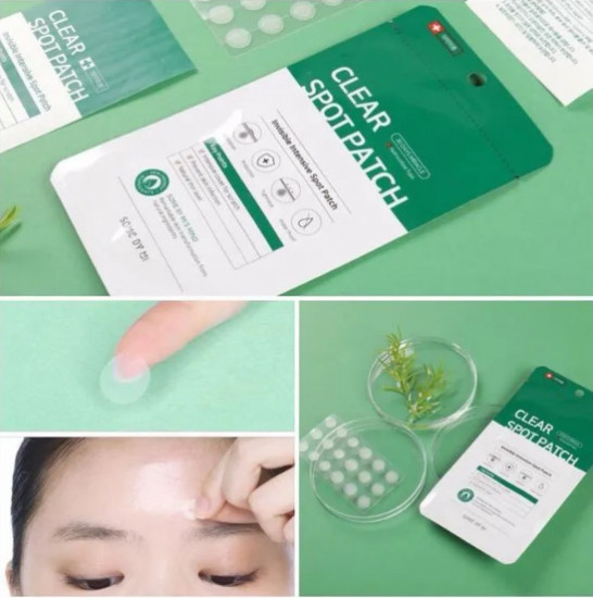 Антибактериальные наклейки против прыщей «30 Days Miracle Clear Spot Patch»