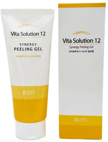 Пилинг-гель для лица с витаминами «Vita Solution 12 Synergy Peeling Gel»