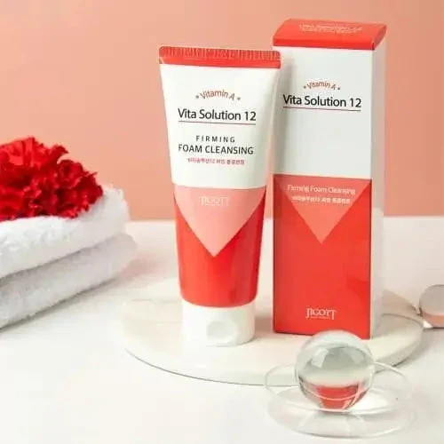 Пенка для лица укрепляющая с витаминами «Vita Solution 12 Firming Foam Cleansing»