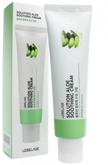 Увлажняющий крем для лица с соком алоэ «Solution Aloe Soothing Cream»