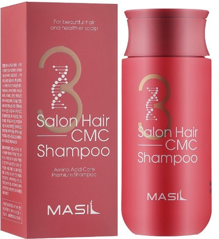 Восстанавливающий профессиональный шампунь для волос с церамидами «3 Salon Hair CMC Shampoo»