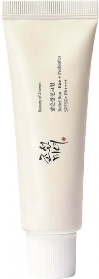 Крем для лица с пробиотиками солнцезащитный «Relief Sun Rice Probiotics» SPF50+ PA++++