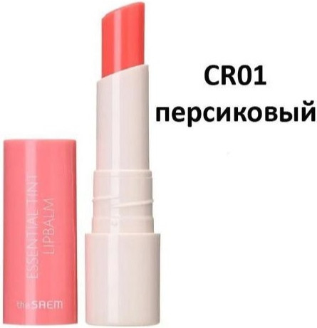Помада-бальзам для губ с легким оттенком «Saemmul Essential Tint Lipbalm», тон CR01 Peach Blush