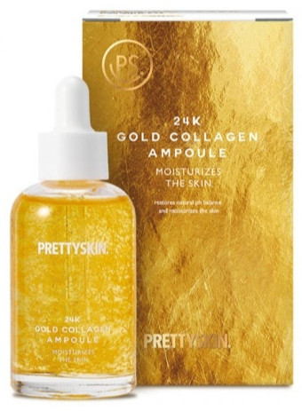 Осветляющая сыворотка с золотом и коллагеном «24K Gold Collagen Ampoule»