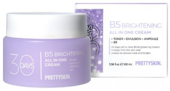 Осветляющий крем для лица «B5 Brightening 30 Days All In One Cream»
