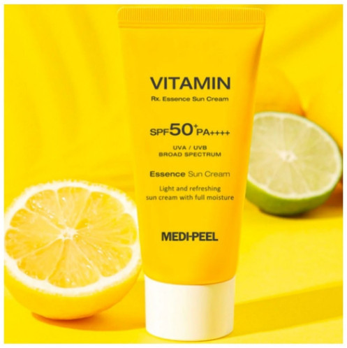 Витаминный солнцезащитный крем «Vitamin Dr. Essence Sun Cream» SPF 50+