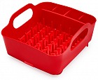 Сушилка для посуды «Tub», красная