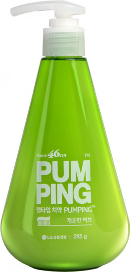 Зубная паста с дозатором освежающая «Pumping»