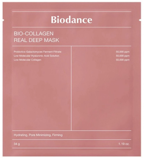 Маска для лица «Bio-collagen real deep mask»