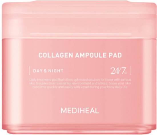 Пэды для лица с коллагеном «Collagen Ampoule Pad»