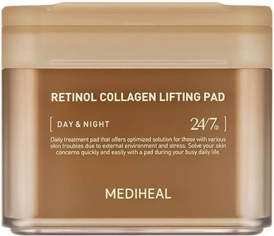 Тонер-пэды для лица «Retinol Collagen Lifting Pad»