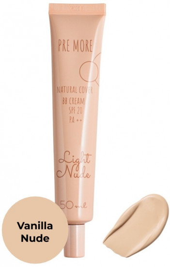 BB-крем для лица «Natural Cover» SPF 20 PA++, оттенок Vanilla Nude