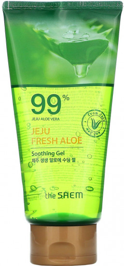 Гель для лица и тела с алоэ успокаивающий «Jeju Fresh Aloe Soothing Gel 99%»
