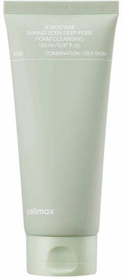 Пенка для глубокого очищения кожи лица с содой «Ji Woo Gae Baking Soda Deep Pore Foam Cleansing»