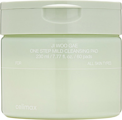 Пэды для очищения и снятия макияжа «Ji Woo Gae One Step Mild Cleansing Pad»