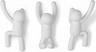 Вешалки — крючки «Buddy» (3 штуки), белые