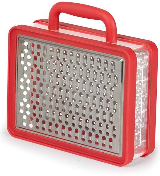 Терка с контейнером «Briefcase», красная | Briefcase | Umbra