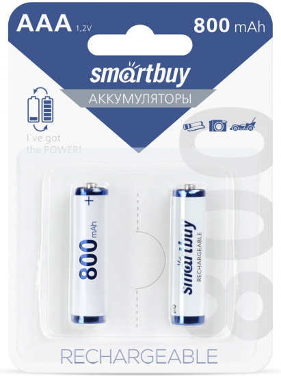 Набор аккумуляторов Smartbuy SBBR-3A02BL800