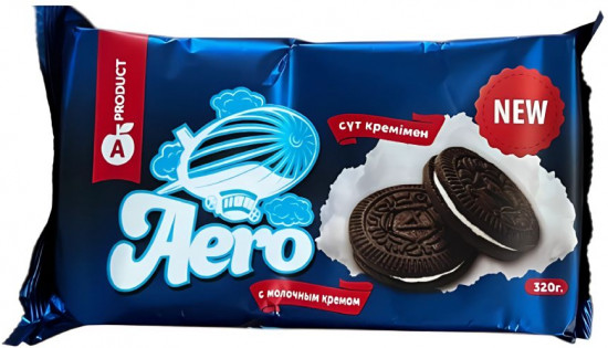 Печенье с молочным кремом «Aero»