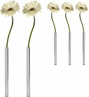 Набор магнитных ваз «Magnetic Vase», серебристый