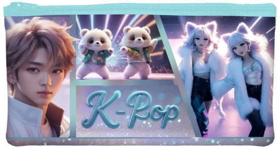 Пенал мягкий «K-Pop Music»