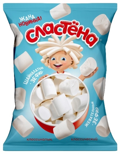 Зефир жевательный классический «Ваниль»