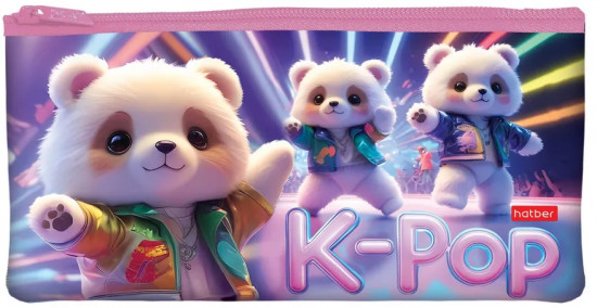 Пенал мягкий «K-pop мишки»