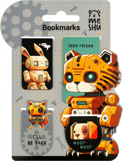 Набор закладок для книг магнитных «Iron Friend»