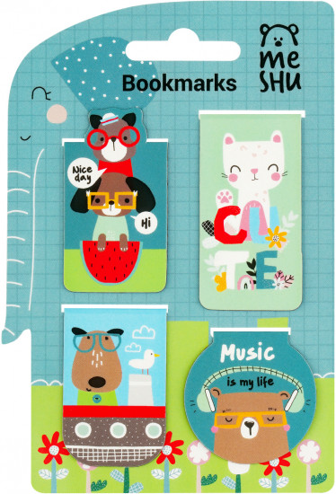Набор закладок для книг магнитных «Best Friends»