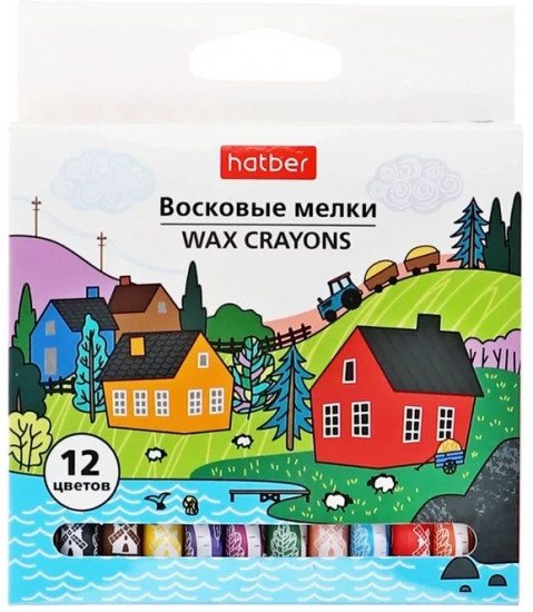 Набор мелков восковых