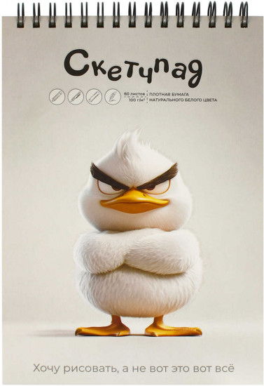 Скетчпад «Сердитая утка»