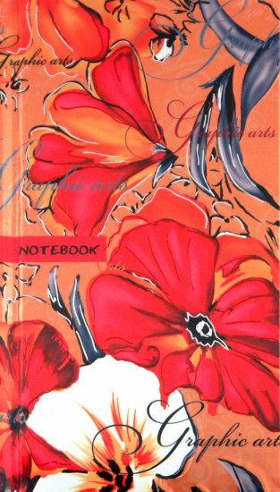 Книжка записная «Цветы»