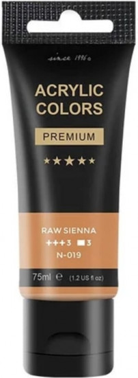 Акриловая краска, цвет 019 Raw sienna