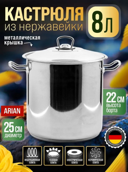 Кастрюля с крышкой