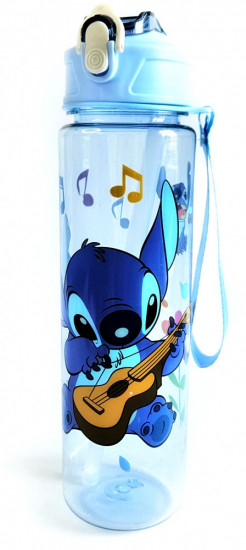 Бутылка для воды «Stitch с гитарой»