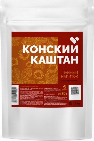 Чайный напиток с конским каштаном