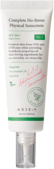 Крем для лица солнцезащитный «Complete No-Stress Physical Sunscreen» SPF50+ PA++++