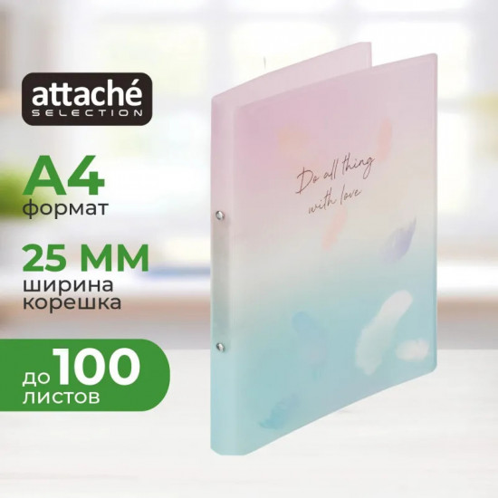 Папка на двух кольцах